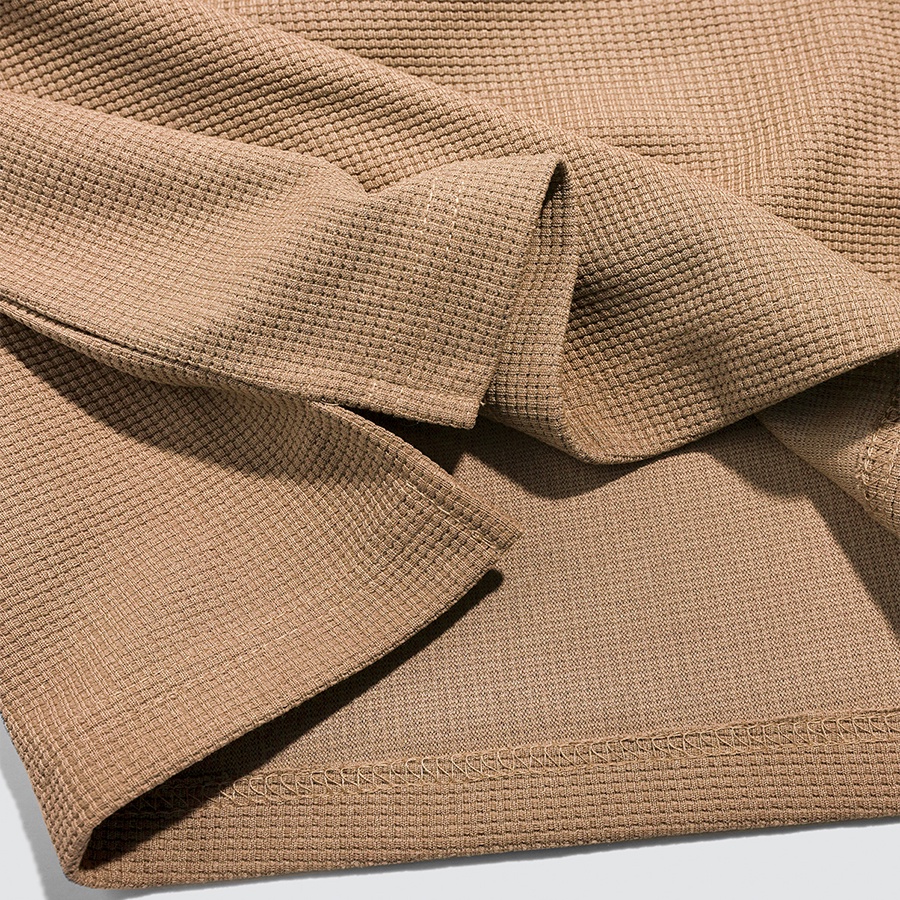 Áo thun dài tay nam trơn 4MEN AT061 cổ tròn, form sweater suông, xẻ lai trẻ trung, vải len cotton đẹp cao cấp, dày dặn | BigBuy360 - bigbuy360.vn