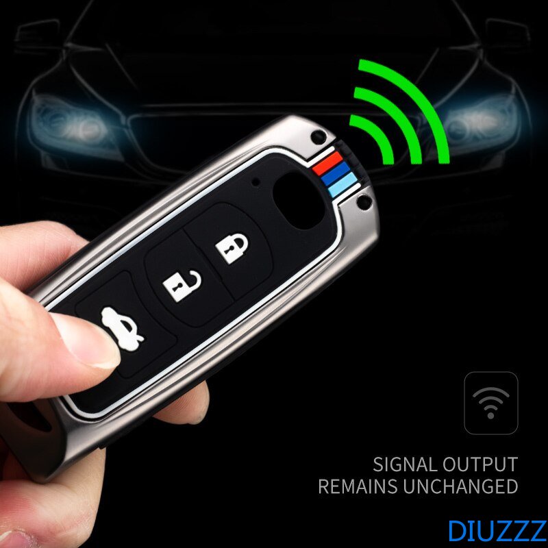 Vỏ Bọc Chìa Khóa Xe Hơi Bằng Hợp Kim Kẽm Cho Mazda 2 3 5 6 Demio CX-3 CX-4 CX-5 CX-7 CX8 CX-9 MX5 Axela Atenza 2015-2019