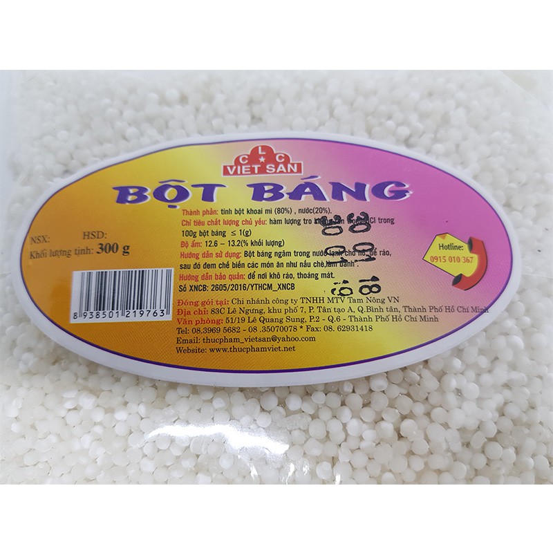 Bột báng Việt San gói 300g