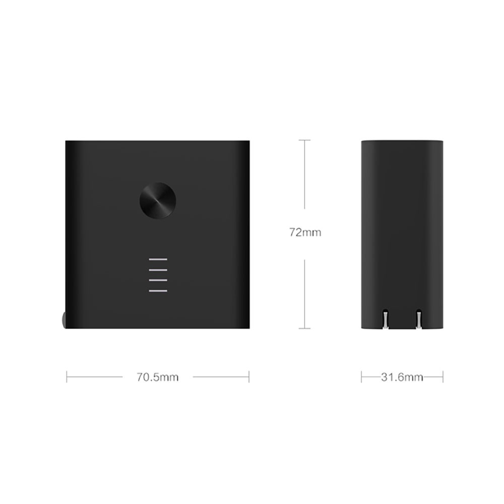 Củ sạc kiêm pin sạc dự phòng 6500mAh Xiaomi ZMI APB01 - Bảo hành 1 tháng - Shop Điện Máy Center
