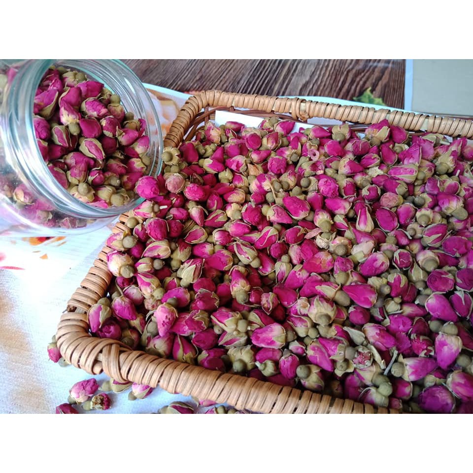 NỤ HOA HỒNG KHÔ (100G)