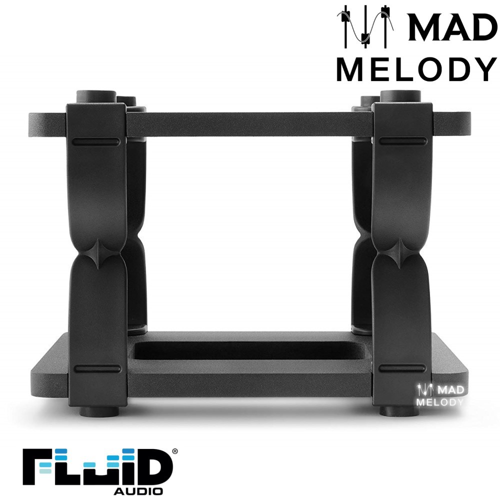 Fluid Audio DS8 Desktop Monitor/Speaker Stand, Pair (chân loa để bàn chống rung, 1 cặp, NEW & chính hãng)