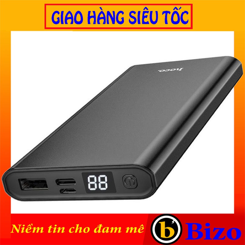 ☑️SẠC SIÊU NHANH☑️ Pin sạc dự phòng 10.000mah, sạc pin dự phòng Hoco J68 - Bh 12 tháng, sạc du phong cho iphone