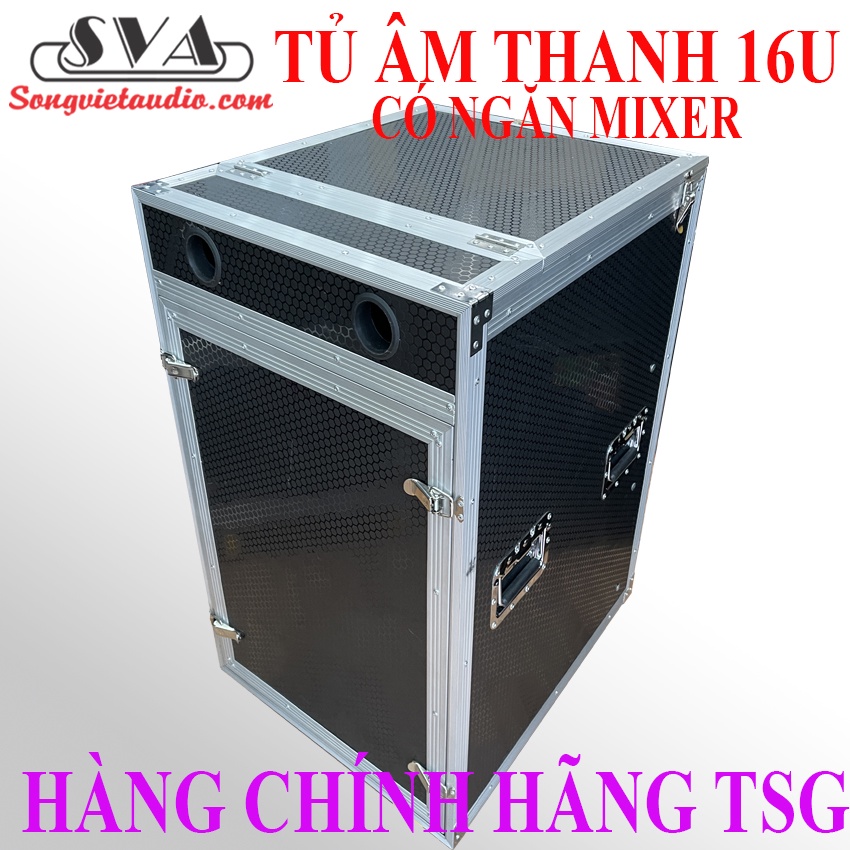 TỦ ÂM THANH 16U VN CÓ NGĂN MIXER PHỤ KIỆN TAIWAN