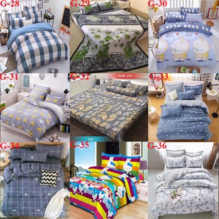 Ga trải giường cotton poly 1M8