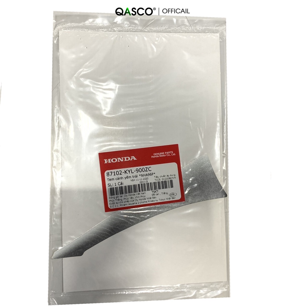 Tem cánh yếm trái HONDA Future  QA(87102KYL900ZC) _( 1120)