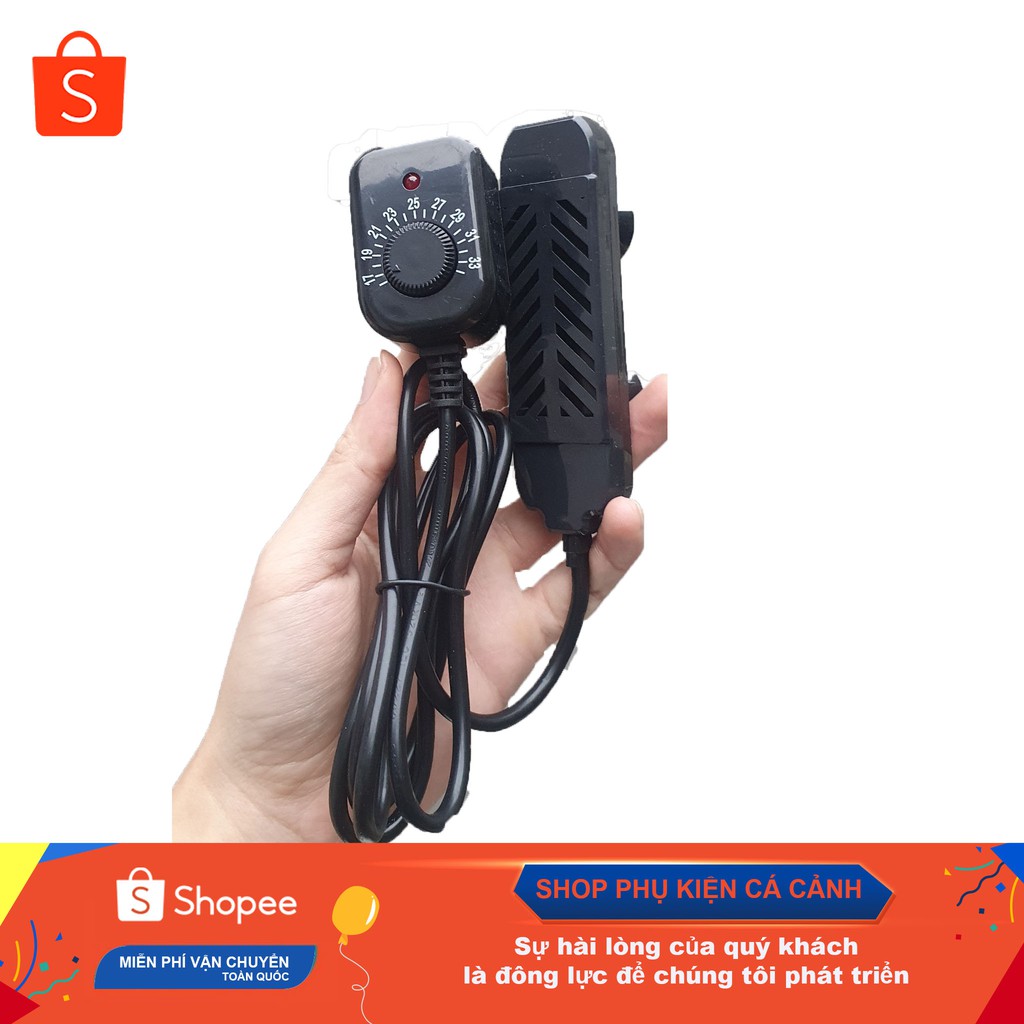 Sưởi bể cá ❤️FREESHIP❤️ Sưởi bể cá cao cấp bọc nhựa 25W 50W 100W 200W