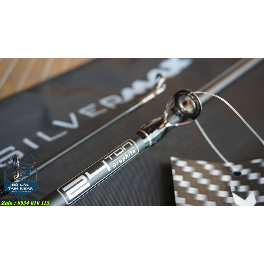 Cần lure máy ngang Abu Garcia Silver Max 166MH