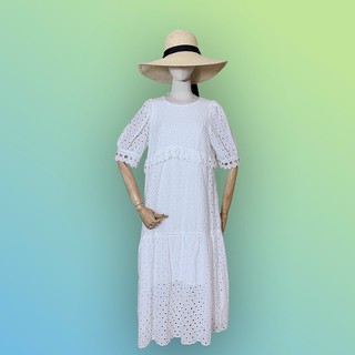 Váy maxi 2 dây, chất liệu thô cao cấp