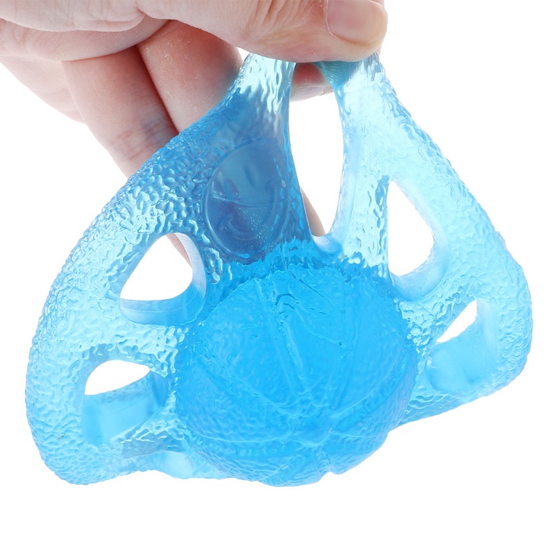 Dụng Cụ Luyện Tập Sức Mạnh Ngón Tay 8 Lỗ Bằng TPE Mềm Co Giãn