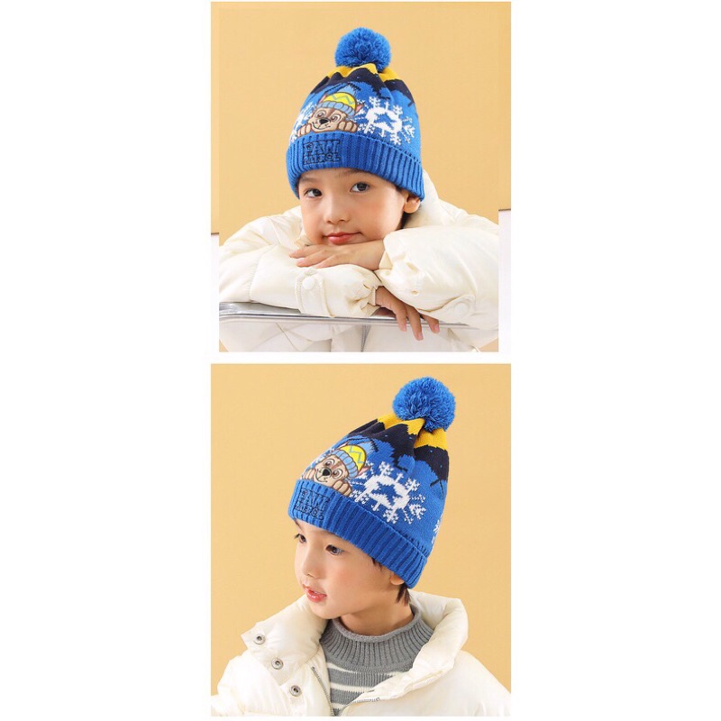 Mũ len chú chó cứu hộ