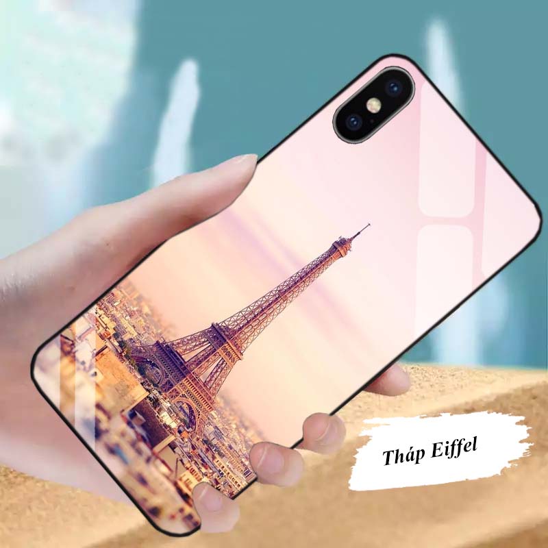 Ốp Lưng IPHONE X, XS, XSM, XR Plus Mặt kính cường lực Cao Cấp, Sang Trọng thiết kế Độc Quyền