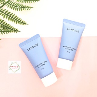 (Mini Size) Sữa rửa mặt Laneige Multi Deep Clean Cleanser 30Ml