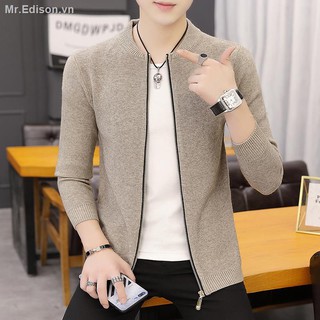 Áo khoác len cardigan mỏng nhẹ thời trang cho nam