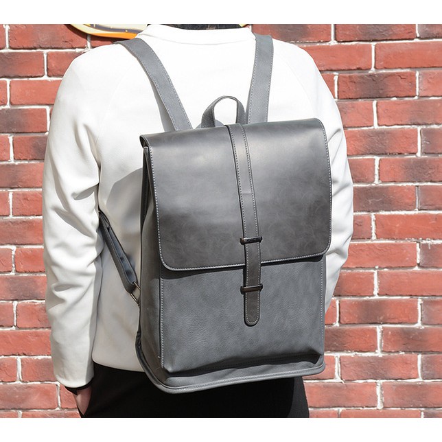 BALO da, Balo da nam Unisex Local Brand  form mềm, mẫu mới nhất, thời trang Hàn Quốc