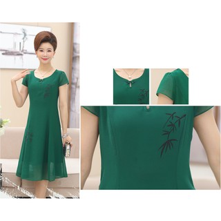 Váy nữ đầm nữ trung niên