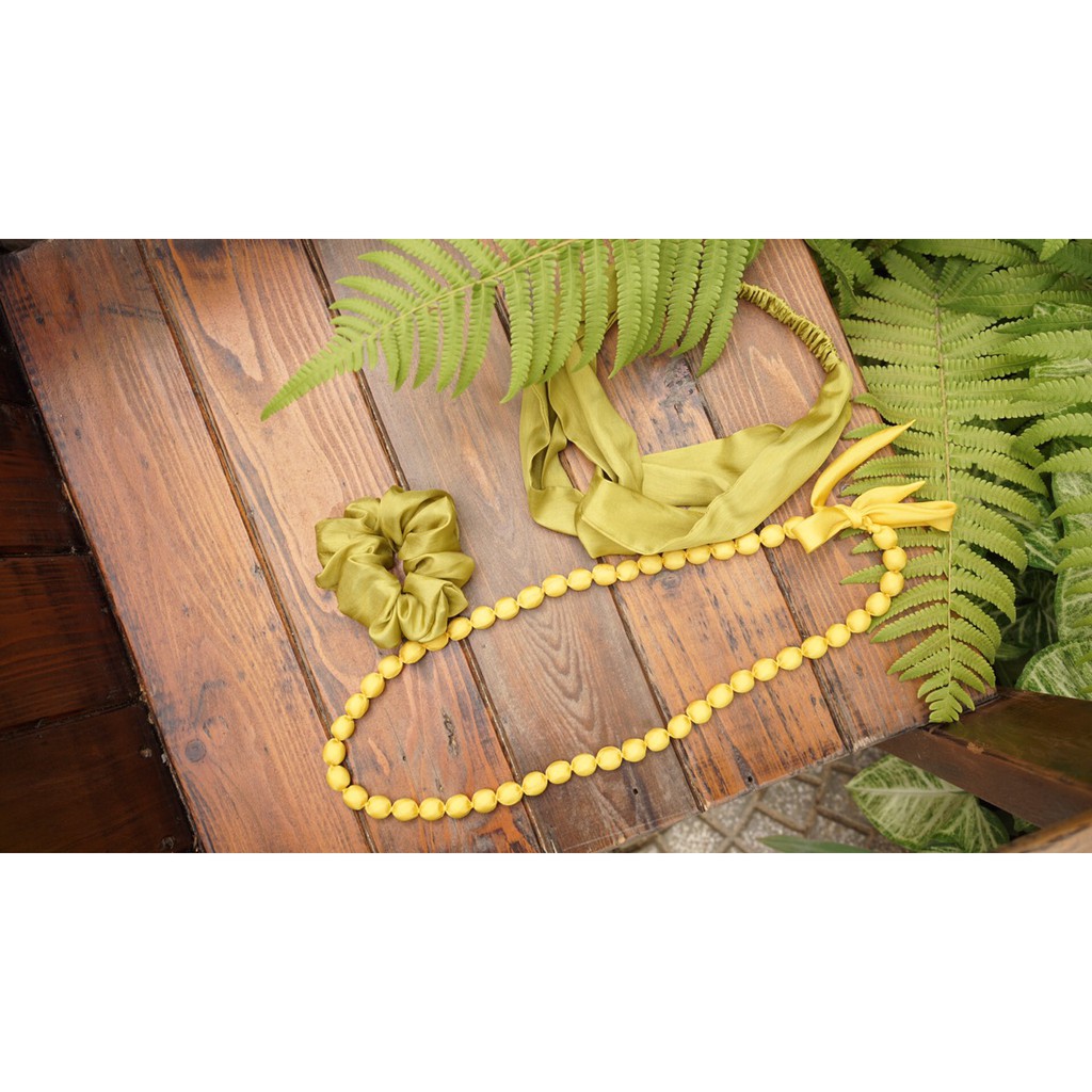 Vòng Lụa 100% Silk, Vòng Thắt Nơ Xinh, Mềm Mại, Tôn Dáng