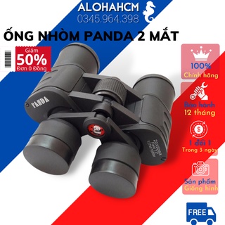✔️ Ống Nhòm Du Lịch BINOCULARS 20x50 Panda 2 Mắt Cao Cấp - Điều Chỉnh Lấy Nét Ở Trung Tâm Trên Cả 2 Mắt [BH 12T]