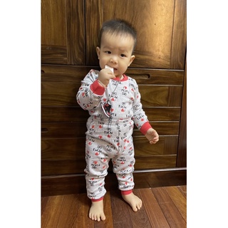 Bộ dài tay bé trai/bé gái I love mom&dad