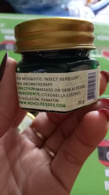 Kem bôi muỗi đốt thái lan GREEN BALM MOSQUITO