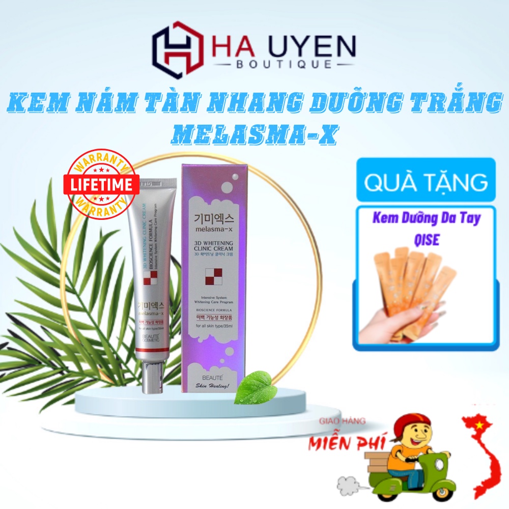 Kem Nám Tàn Nhang Melasma-X 3D Whitening Clinic Cream - 35ml [ Auth - Hàn Quốc ]