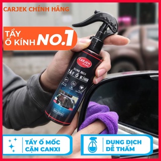 Tẩy ố kính ô tô carjek-tẩy cặn canxi- làm sạch kính xe bị ố mốc,mờ đục- xịt tẩy ố kính ô tô