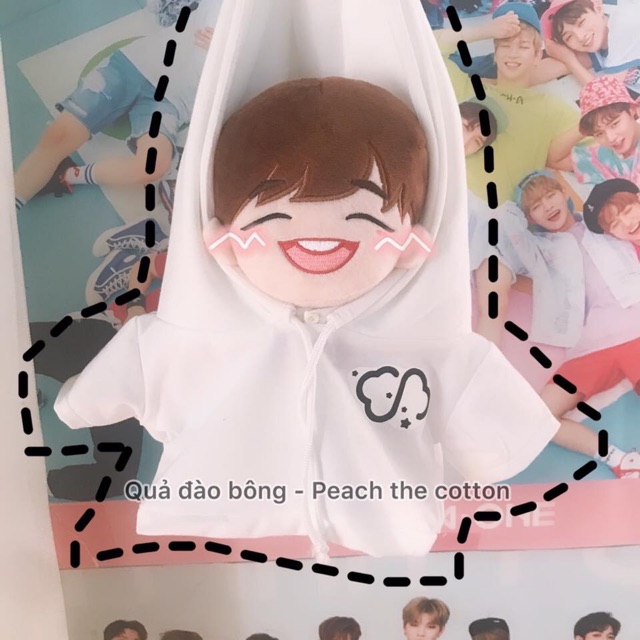 | OUTFIT DOLL | Hoodie Sungwoon cho doll 15cm,20cm,40cm