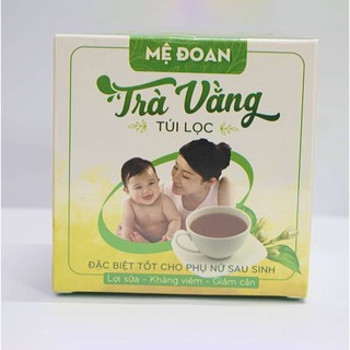 Trà Vằng Túi Lọc Mệ Đoan Cho Mẹ Sau Sinh (Hộp 30 túi lọc x 5g)