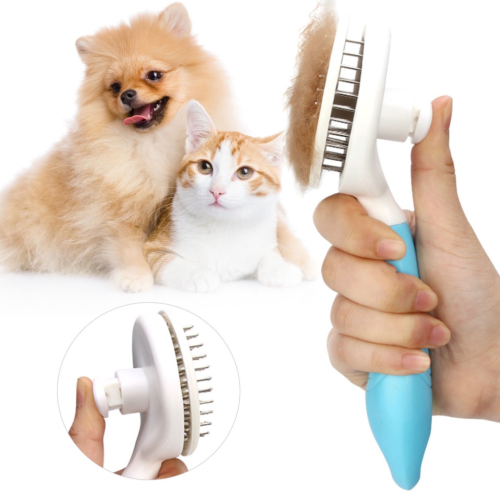 Lược Chải Lông Thú Cưng Có Cán Dài