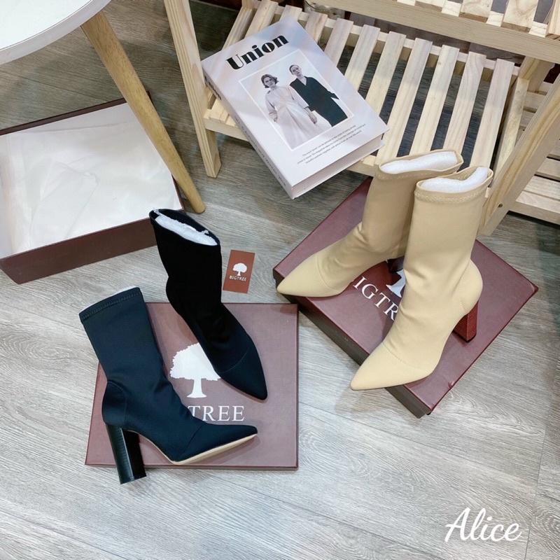 Boot thun bigtree co dãn gót trụ