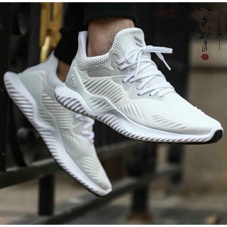 Ảnh thật + fullbox Giầy thể thao sneaker alphabounce beyond trắng nam nữ