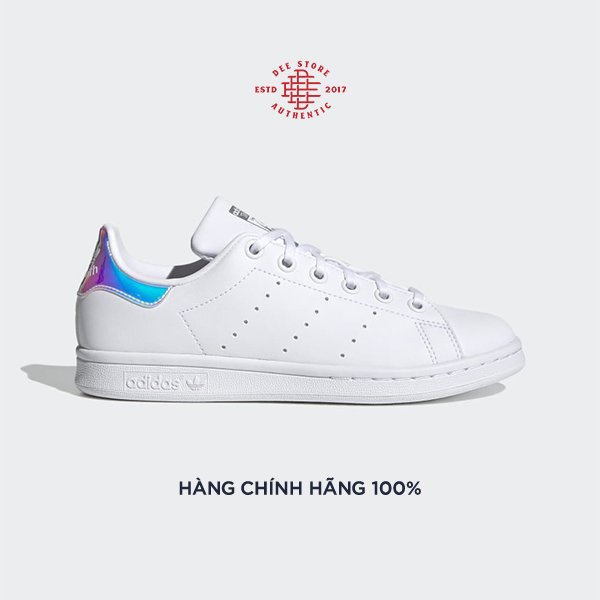 Giày Sneaker Thể Thao Nữ Adidas Stansmith J Hologram 2021 - Dee Store VN