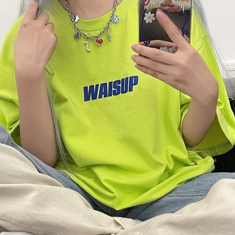 Áo thun tay lỡCó sizeFull màu Unisex Waisup