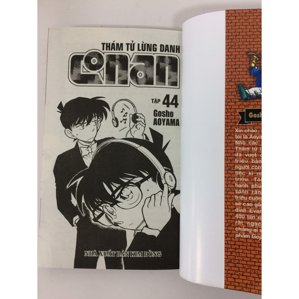 Sách - Thám tử lừng danh Conan - Tập 44