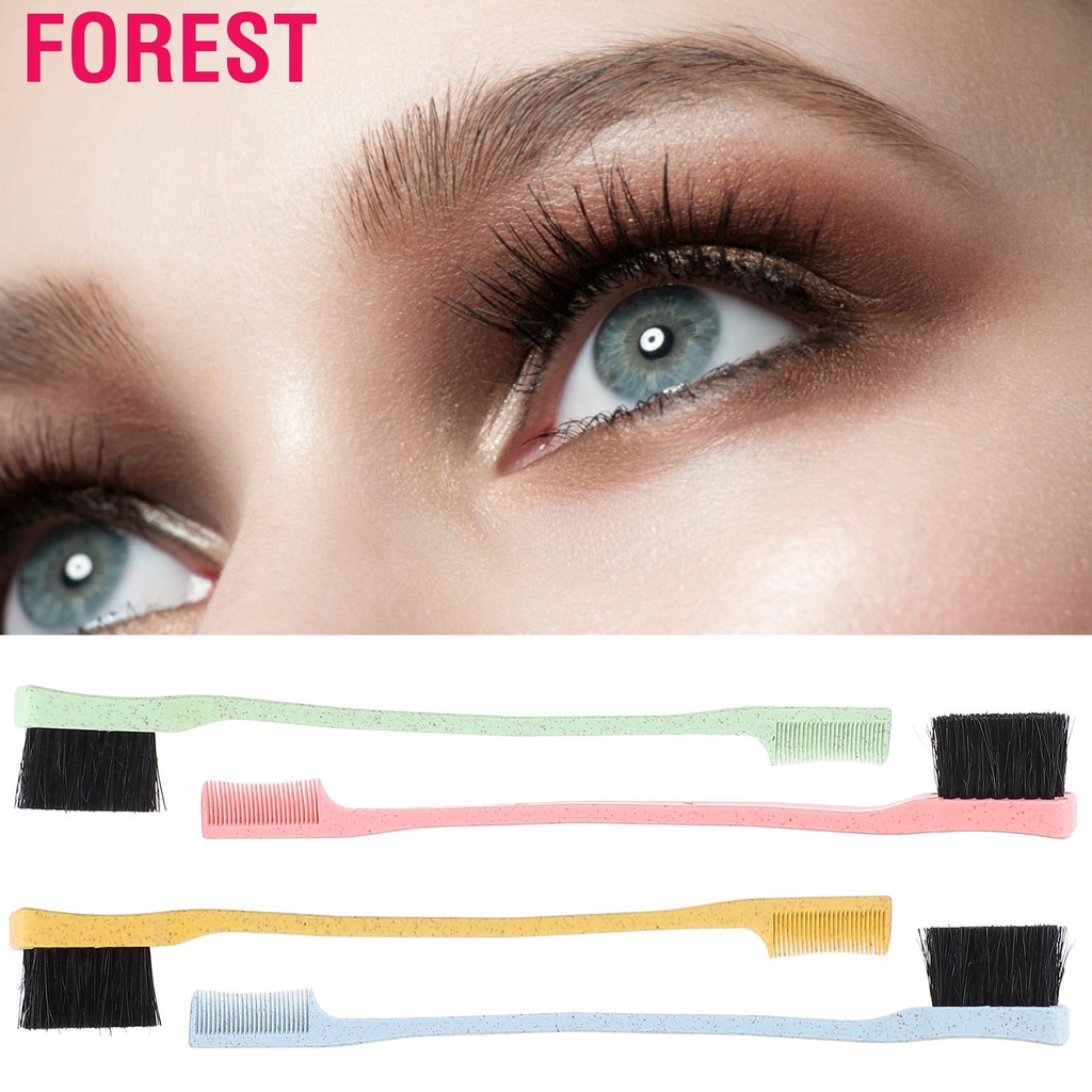 Forest Eyebrow Brush  Ergonomic Design Beauty Tools Eyelash for Salon Hairdressing Shop Home #9