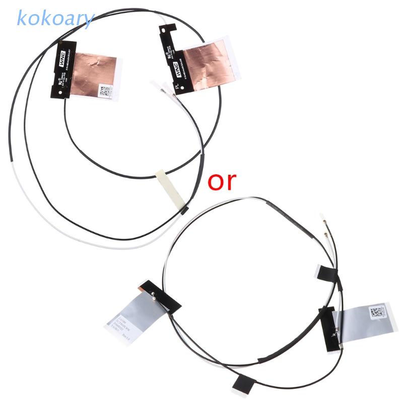 1 cặp ăng ten NGFF M.2 IPEX MHF4 WiFi không dây cho In-tel AX200 9260 9560 8265 8260 7265