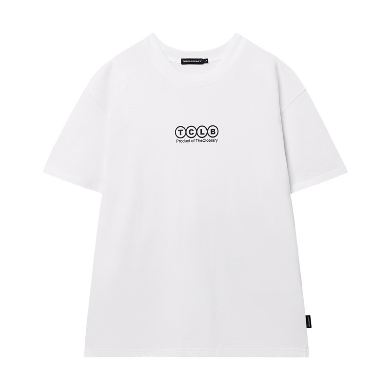 Áo thun THECLOBRARY TCLB Basic - Màu trắng