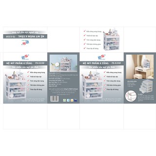 Kệ mỹ phẩm 4 tầng Tashuan