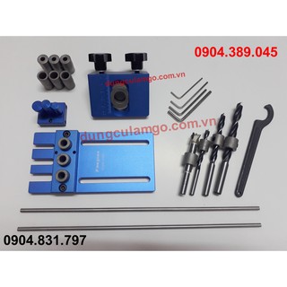 Bộ khoan chốt gỗ kèm khoan cam (J02)