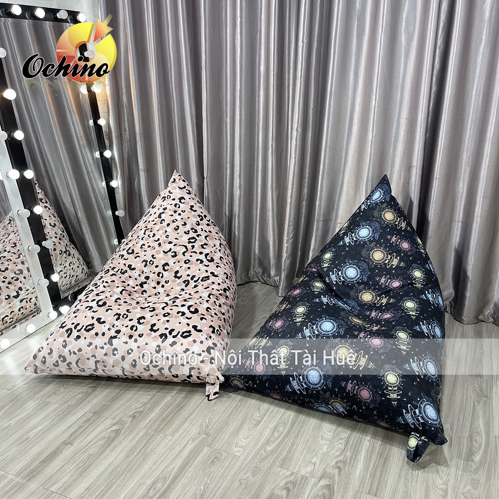 Vỏ Ghế Lười Hạt Xốp Dáng Sofa Thuyền Thư Giãn Phong Cách Hiện Đại Size To Cực Sang Chảnh (Có sẵn)