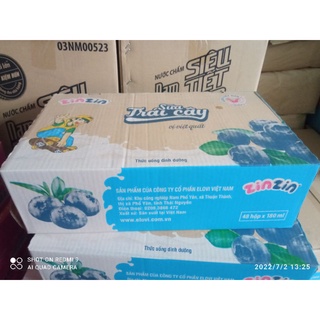 THÙNG 48 HỘP SỮA TRÁI CÂY ZINZIN 180ML