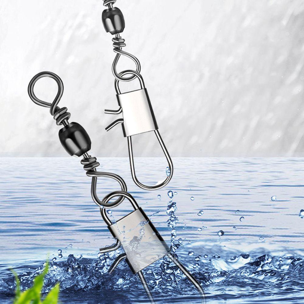 Bộ 50 Móc Câu Cá 3 / 0 Chuyên Dụng Chất Lượng Cao# Vòng Xoay Câu Cá Số 8 Chuyên Dụng Chất Lượng Cao