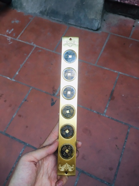 Thước lục đế ngũ đế dài 20cm vật phẩm phong thuỷ tài lộc