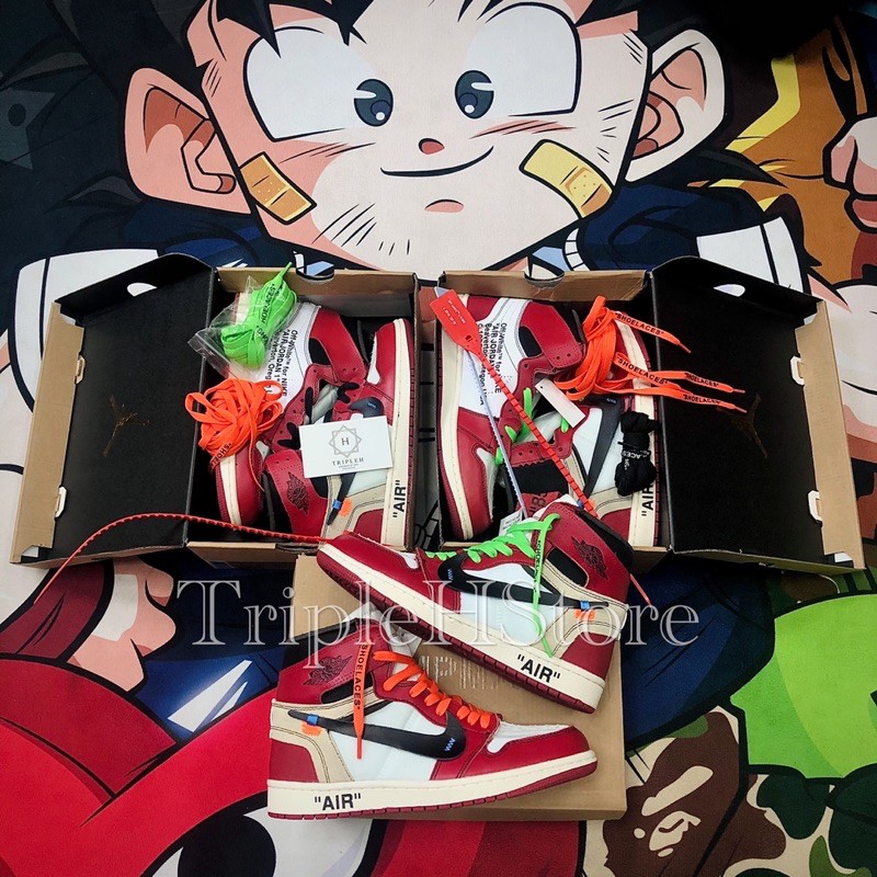 [TripleHStore] Giày Jordan 1 Off White Chicago