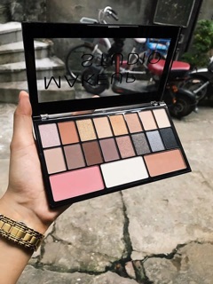 Phấn mắt sivanna eyeshadow & blusher palette 19 ô 