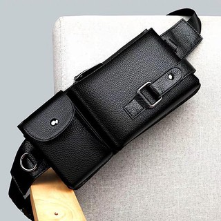 Túi đeo chéo Hand Bag Da Thật [ Có video ]