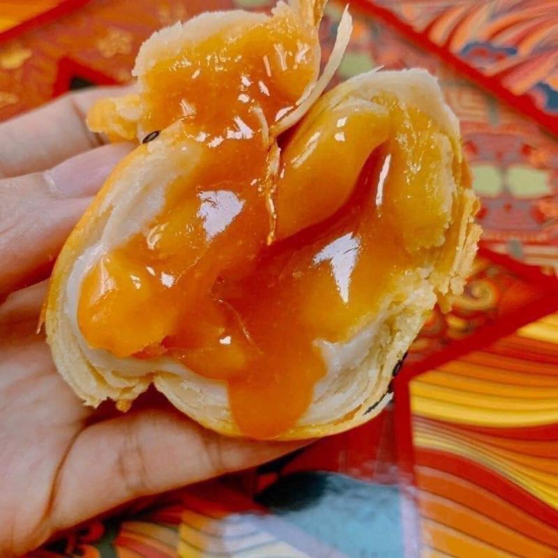 BÁNH KIM SA MOCHI TRỨNG CHẢY THÙNG 1KG