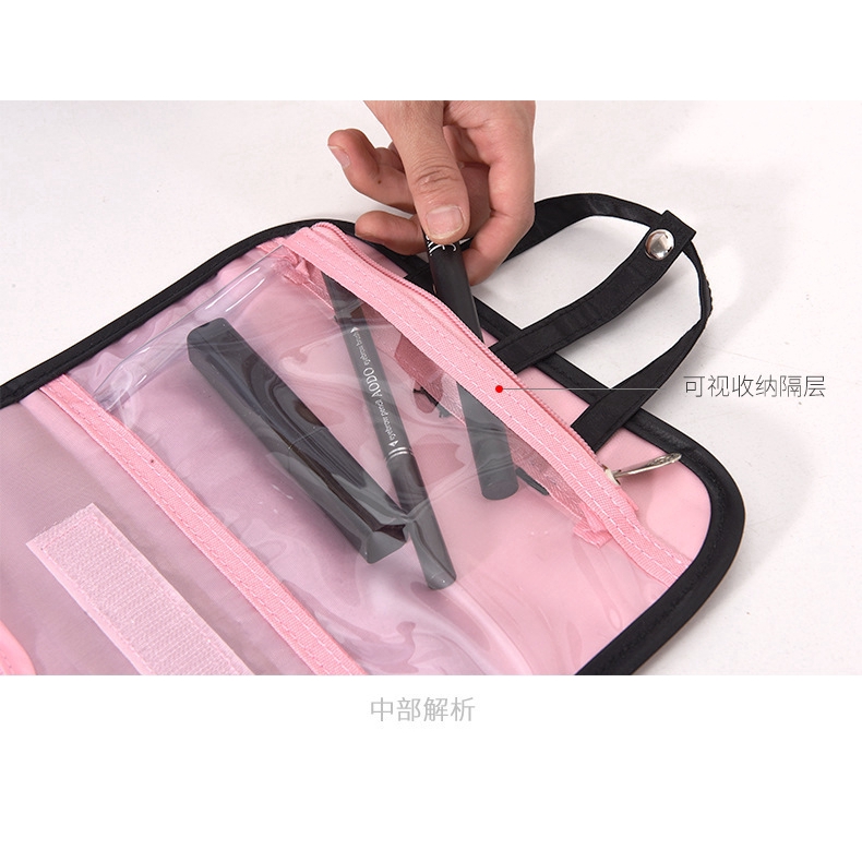 Túi đựng đồ trang điểm sức chứa lớn 2 trong 1 đa năng nhỏ gọn