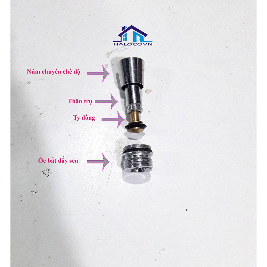 Núm chuyển chế độ sen vòi - Linh kiện sen vòi tắm