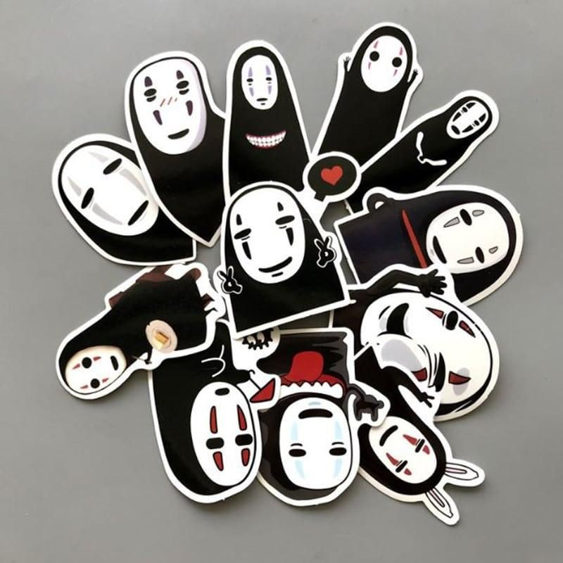 Bộ 10-50 sticker nhân vật vô diện decal chống nước